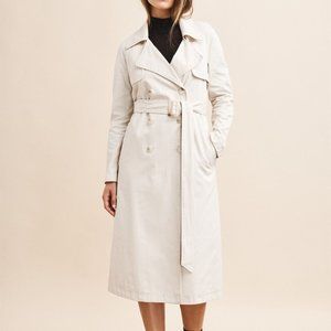 DYNAMITE (NWT) Long Belted Trench Coat